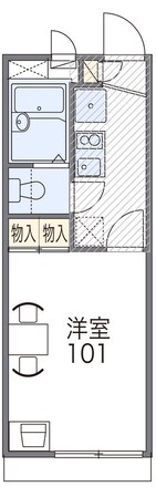 鴻池新田駅 徒歩14分 2階の物件間取画像